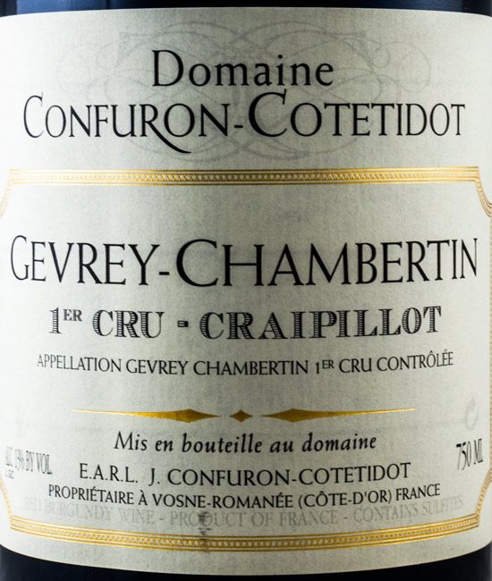 2013 Domaine Confuron-Cotetidot Craipillot Premier Cru Gevrey-Chambertin tinto