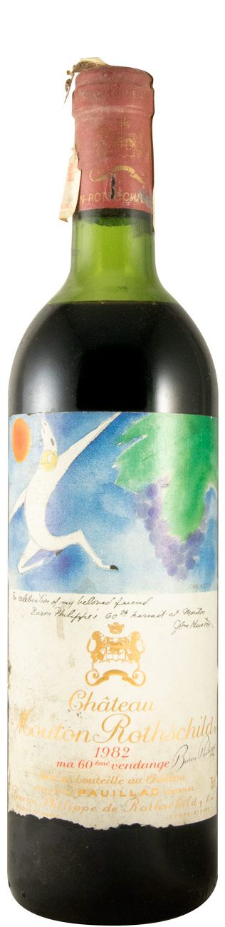 1982 Château Mouton Rothschild Pauillac tinto