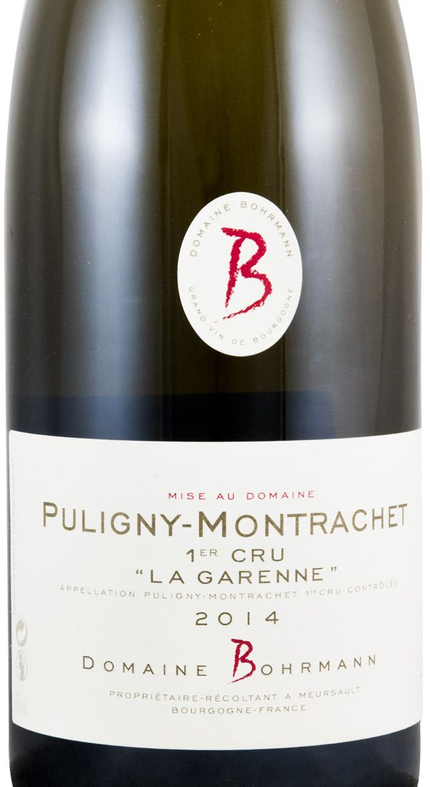 2014 Domaine Bohrmann La Garenne Puligny-Montrachet branco