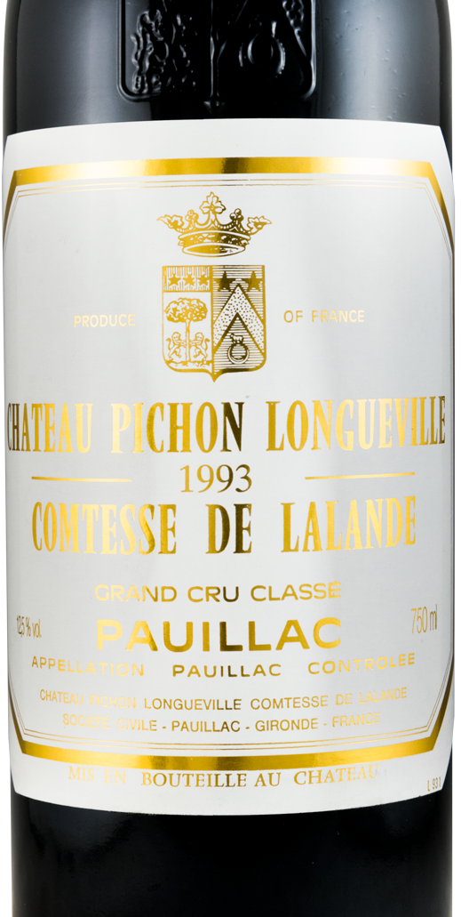 1993 Château Pichon Longueville Comtesse de Lalande Pauillac tinto