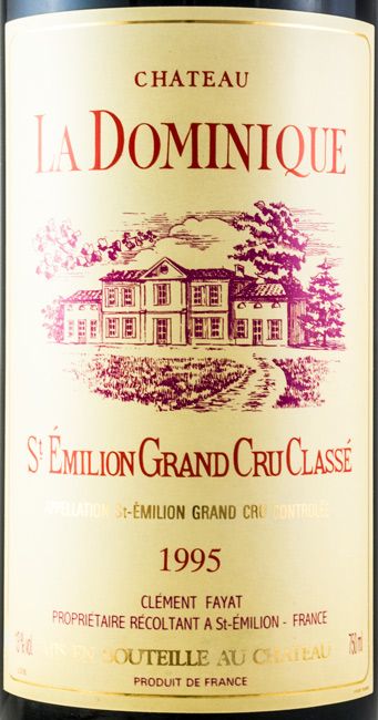 1995 Château La Dominique Saint-Émilion tinto