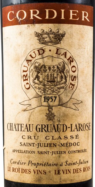 1957 Château Gruaud Larose Cordier Saint-Julien tinto