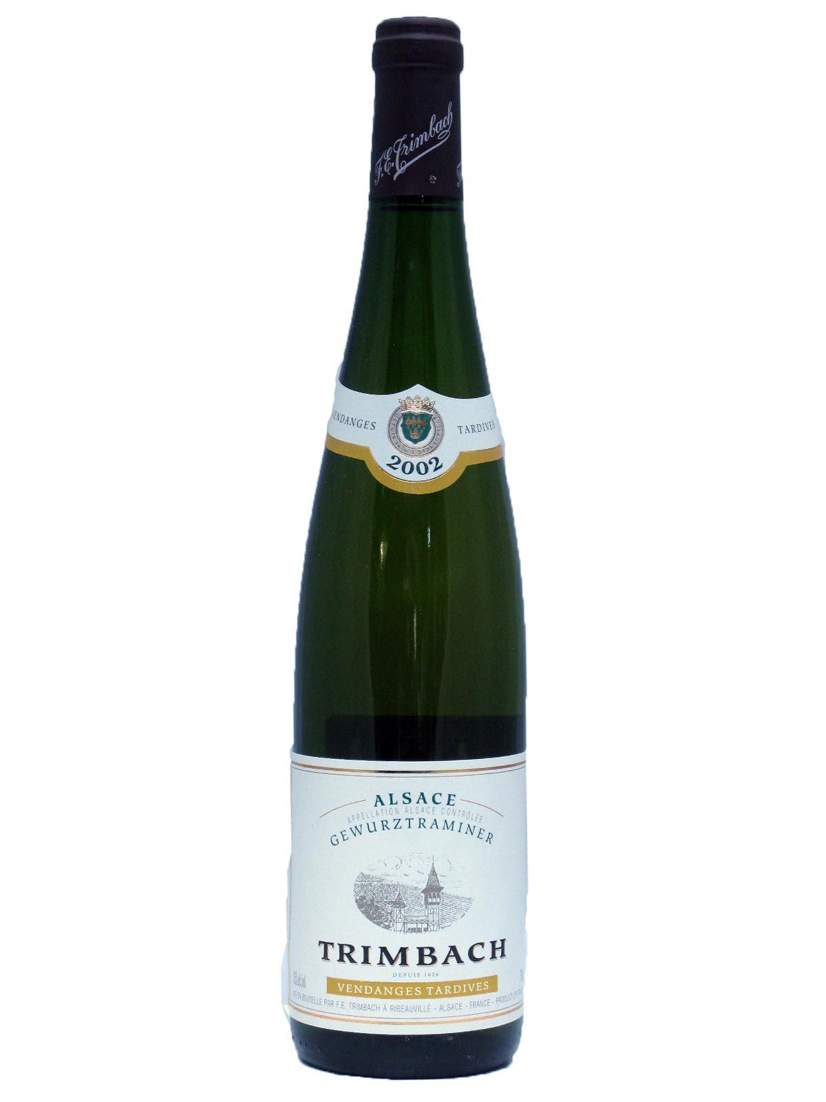 2002 Maison Trimbach Gewürzstraminer Late Harvest Alsace white