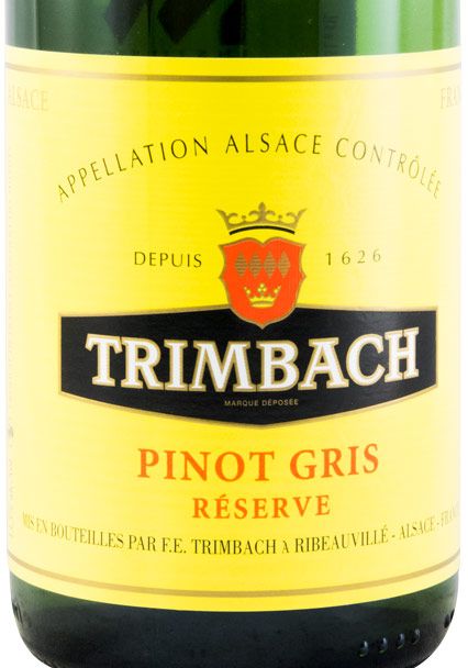 2012 Maison Trimbach Pinot Gris Reserva Alsace branco