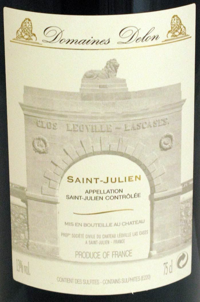 2006 Château Léoville Las Cases Saint-Julien tinto