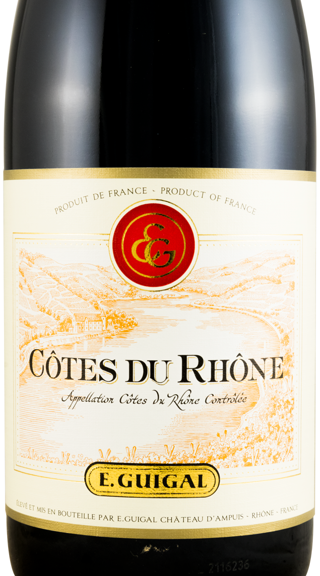 2012 E. Guigal Côtes-du-Rhône tinto