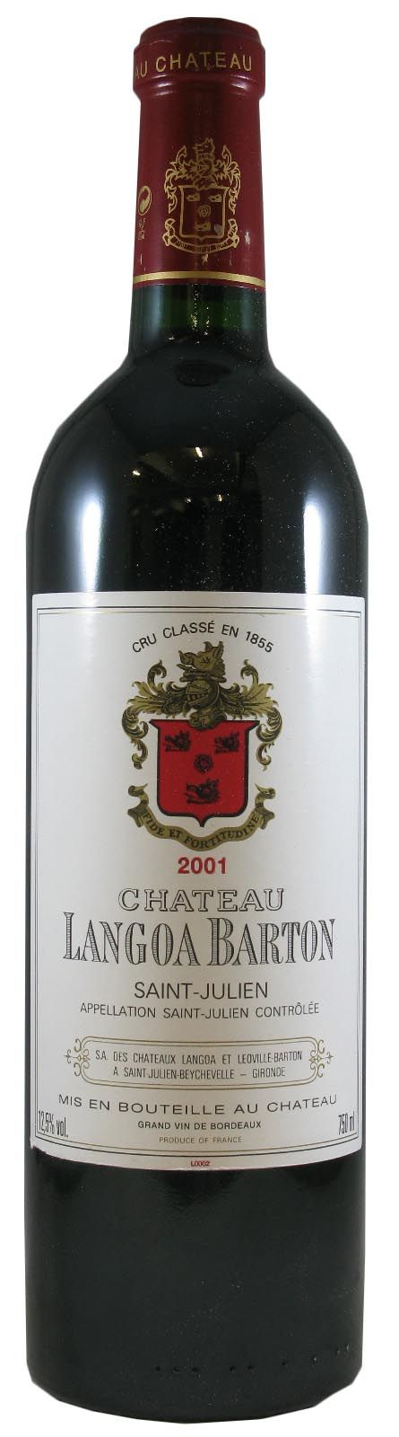 2001 Château Langoa Barton Saint-Julien tinto