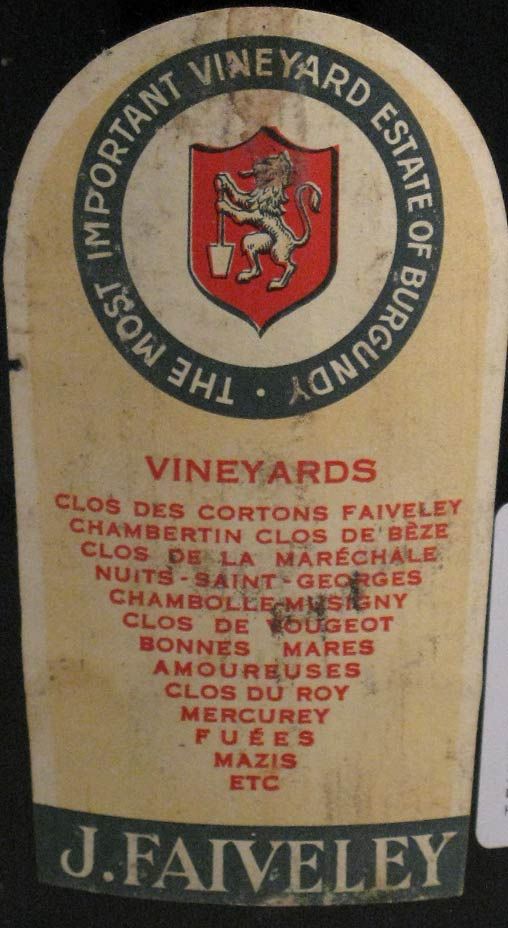 1973 Domaine Faiveley Grand Cru Latricières-Chambertin tinto
