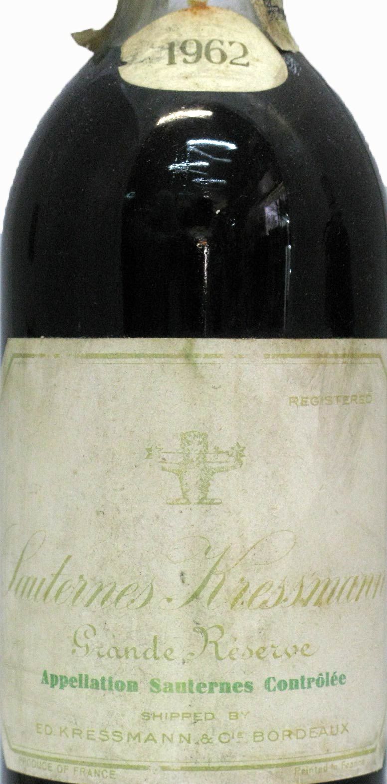 1962 Kressmann Sauternes white