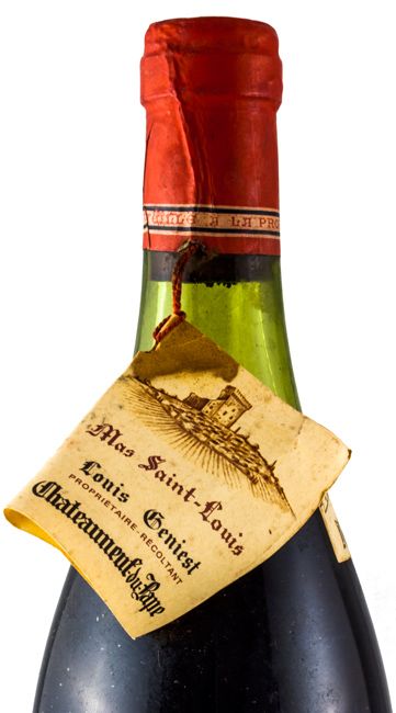 1971 Mas Saint-Louis Châteauneuf-du-Pape red