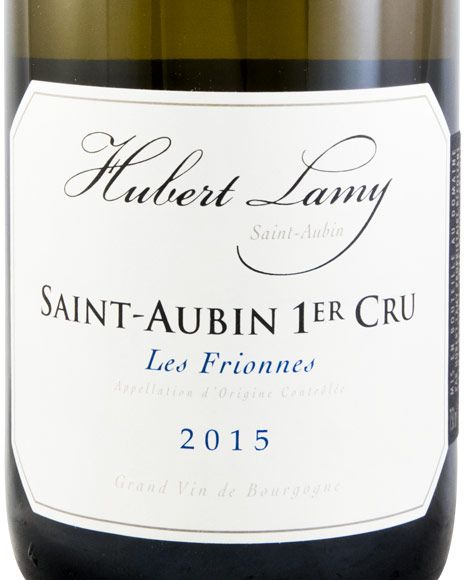 2015 Domaine Hubert Lamy Les Frionnes Premier Cru Saint-Aubin branco