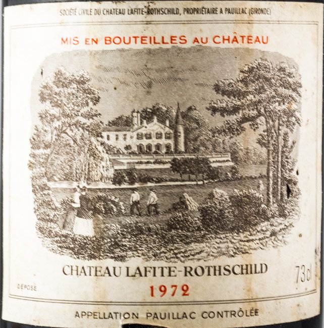 1972 Château Lafite Barons De Rothschild tinto