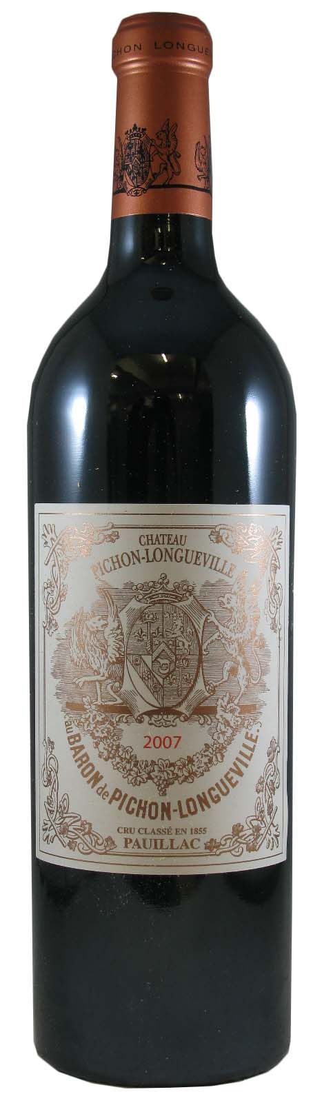 2007 Château Pichon-Longueville au Baron de Pichon-Longueville Pauillac red