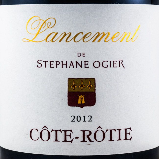 2012 Michel e Stephane Ogier Cote-Rotie Lancement red