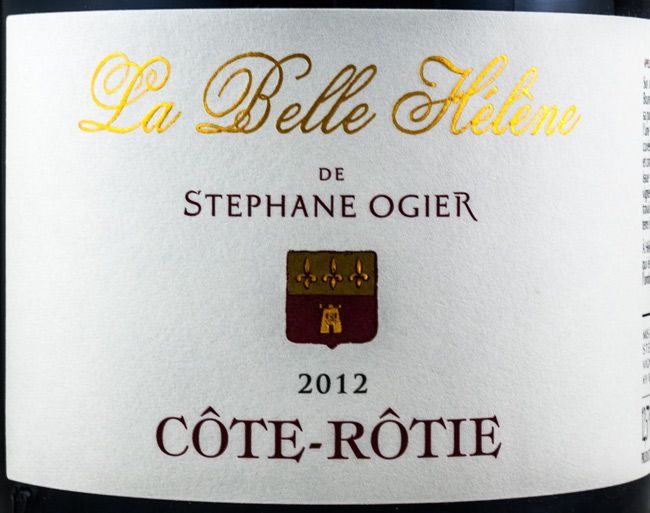 2012 Michel e Stephane Ogier La Belle Helene Côte-Rôtie tinto 1,5L