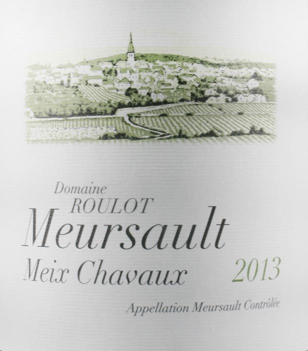 2013 Domaine Roulot Meix Chavaux Meursault branco