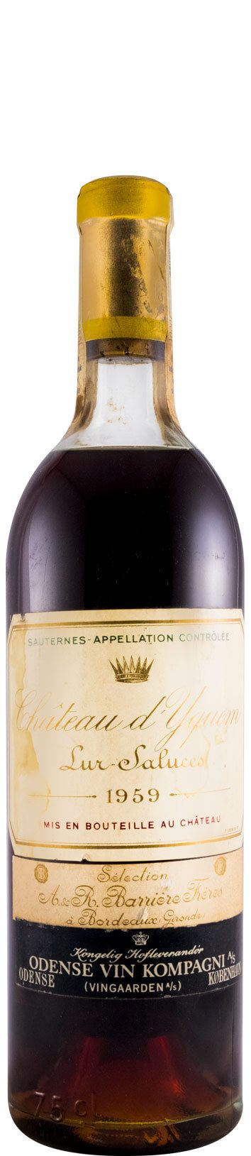1959 Château d'Yquem Sauternes branco