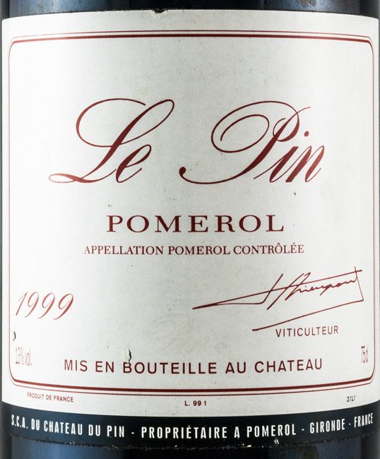 1999 Château Le Pin Pomerol tinto