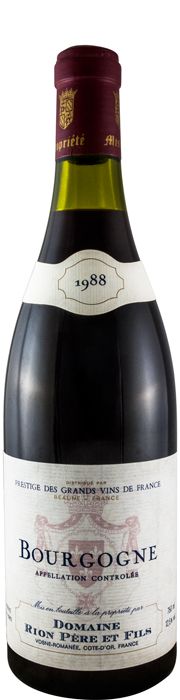 1988 Domaine Rion Père et Fils Bourgogne tinto
