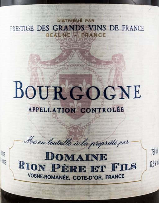 1988 Domaine Rion Père et Fils Bourgogne tinto