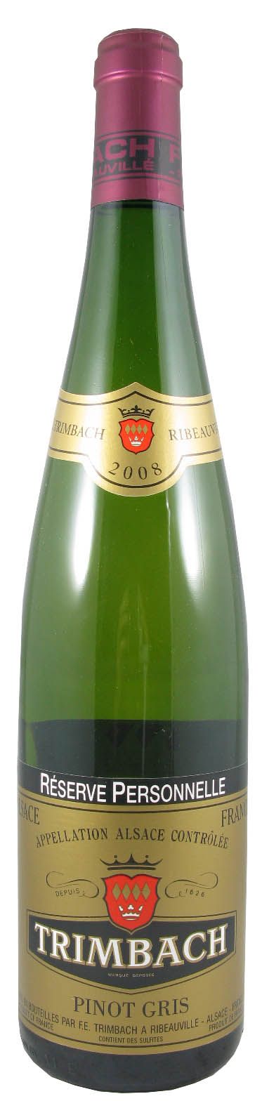 2008 Maison Trimbach Reserve Personnel Pinot Gris Alsace branco