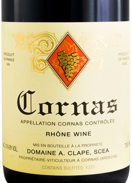 2015 Domaine Auguste Clape Cornas red