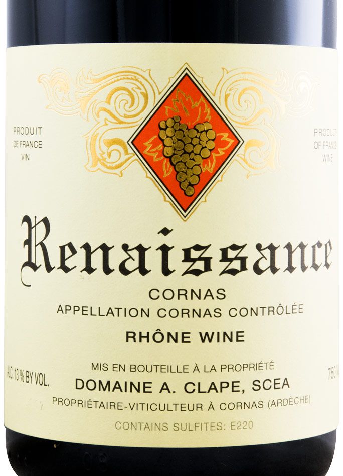 2015 Domaine Auguste Clape Renaissance Cornas tinto