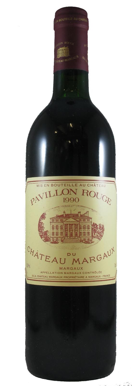 1990 Château Margaux Pavillon Rouge tinto
