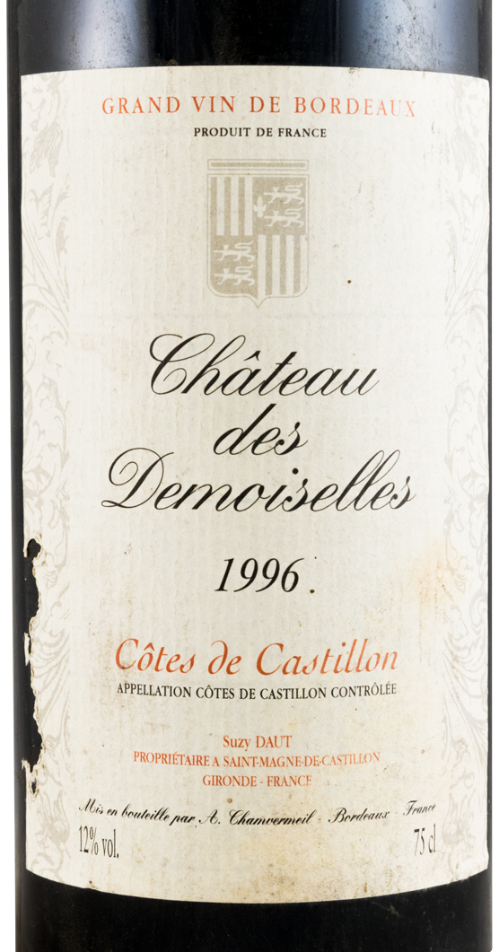 1996 Château des Demoiselles Castillon tinto