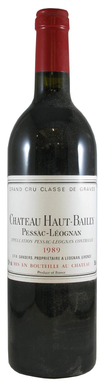 1989 Château Haut Bailly Pessac-Léognan tinto