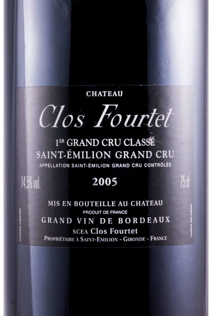 2005 Château Clos Fourtet red