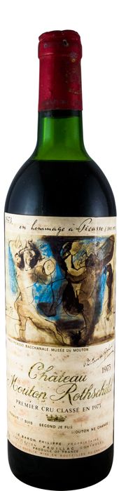 1973 Château Mouton Rothschild Pauillac tinto