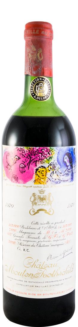 1970 Château Mouton Rothschild Pauillac tinto