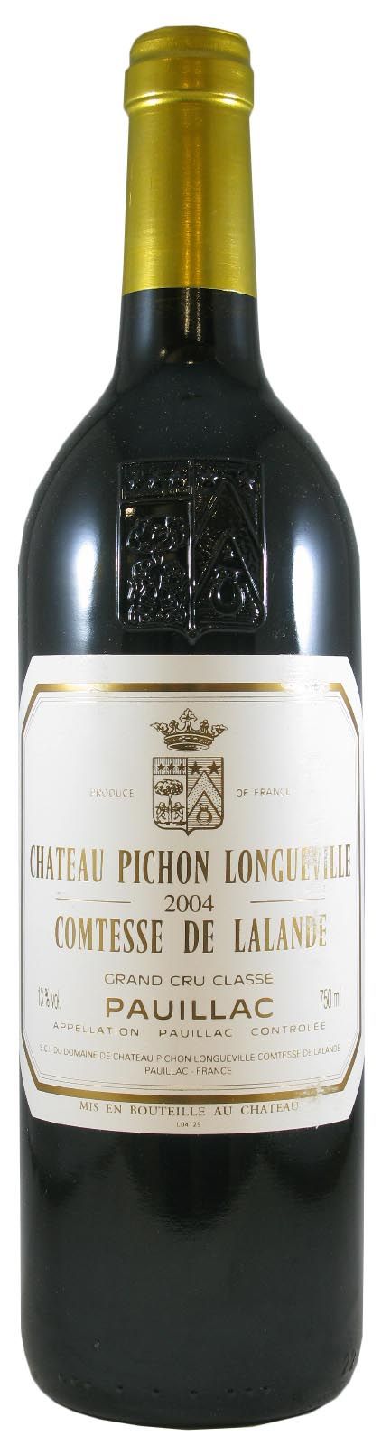 2004 Château Pichon Longueville Comtesse de Lalande Pauillac tinto