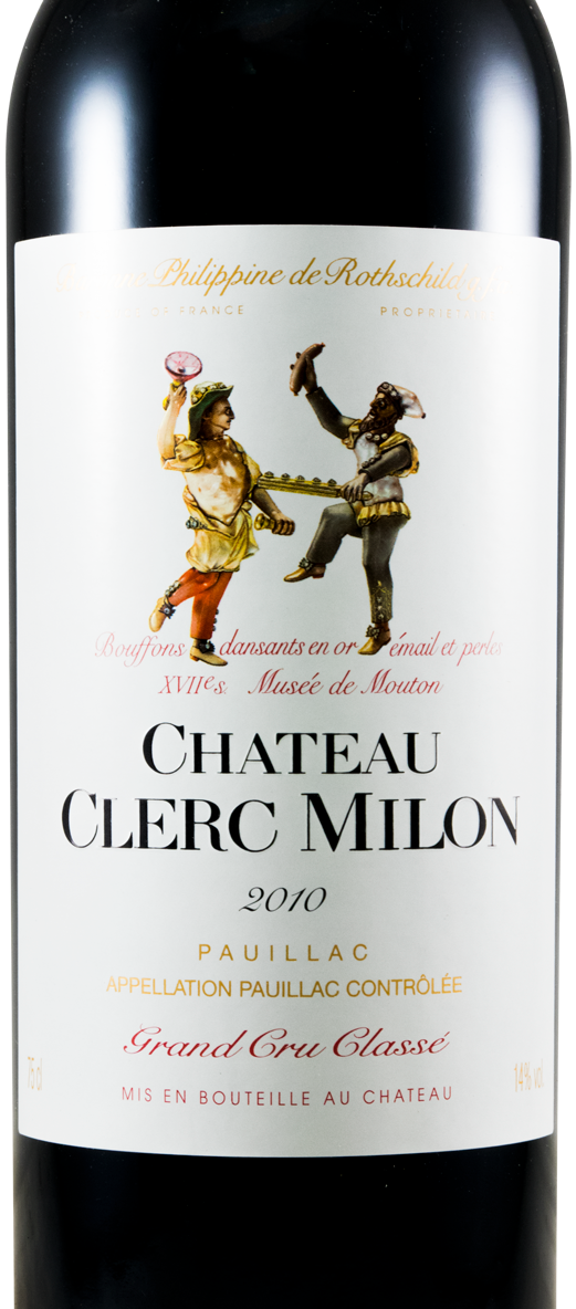 2010 Château Clerc Milon Baron Philippe de Rothschild Pauillac red