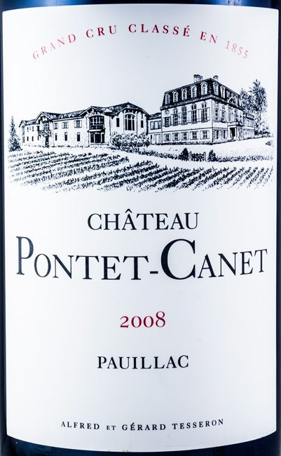 2008 Château Pontet-Canet red