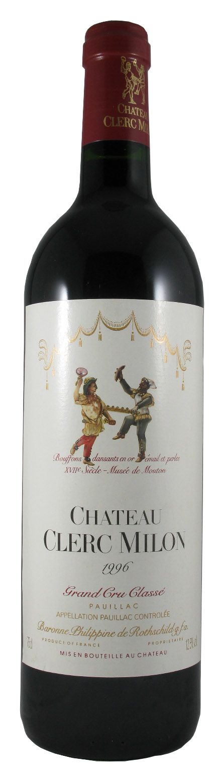 1996 Baron Philippe De Rothschild Château Clerc Milon tinto