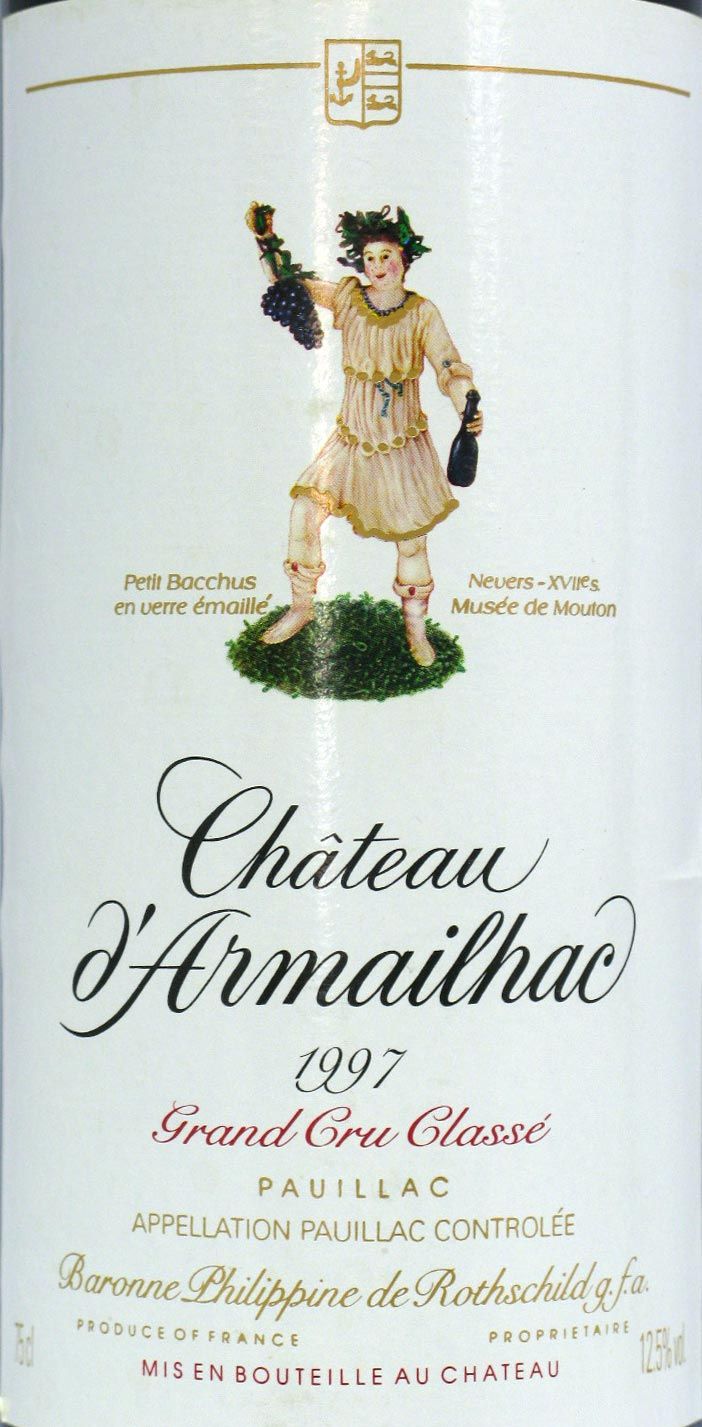 1997 Château d'Armailhac tinto