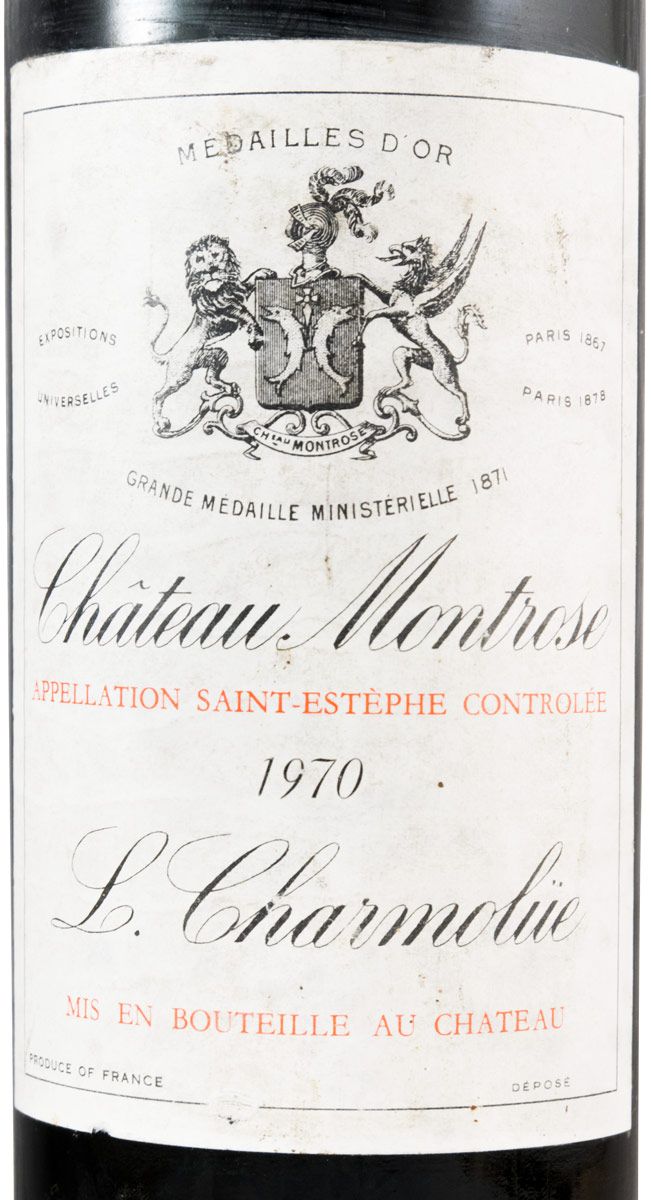 1970 Château Montrose Saint-Estèphe tinto