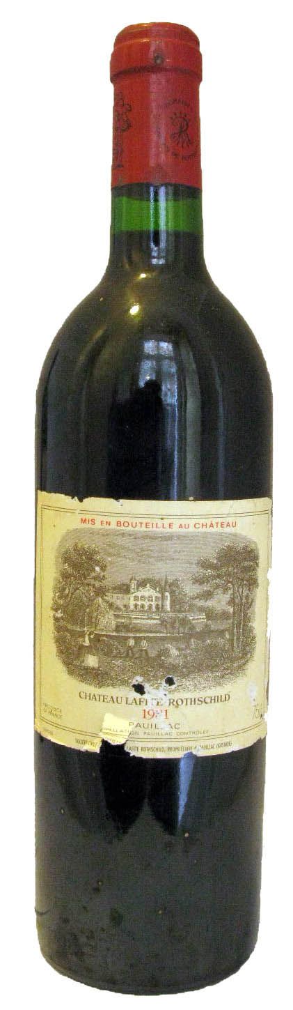 1981 Château Lafite Rothschild red