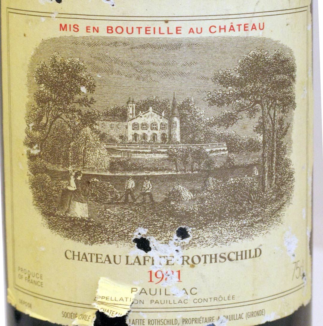 1981 Château Lafite Rothschild red