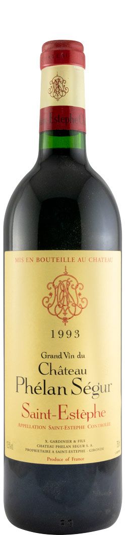 1993 Château Phélan Ségur Saint-Estèphe tinto