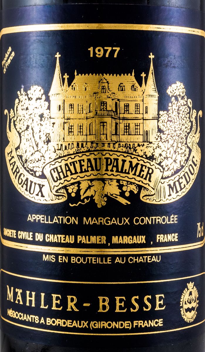 1977 Château Palmer Margaux tinto