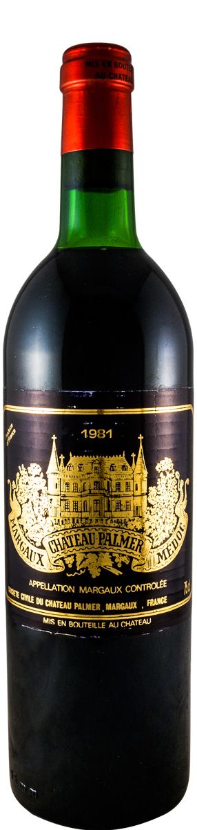 1981 Château Palmer Margaux red