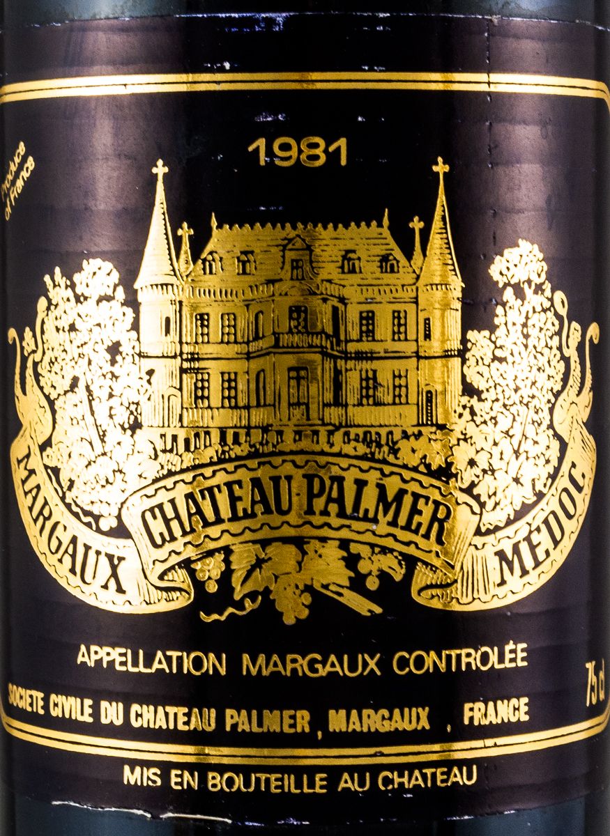1981 Château Palmer Margaux red