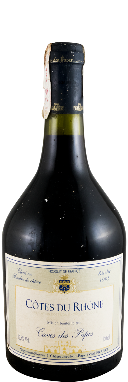 1995 Caves des Papes Côtes-du-Rhône tinto
