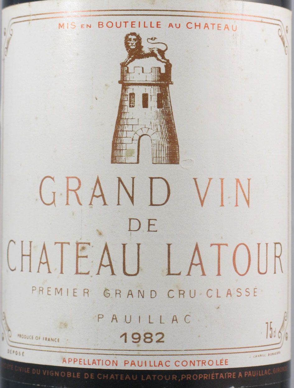 1982 Château Latour Pauillac tinto