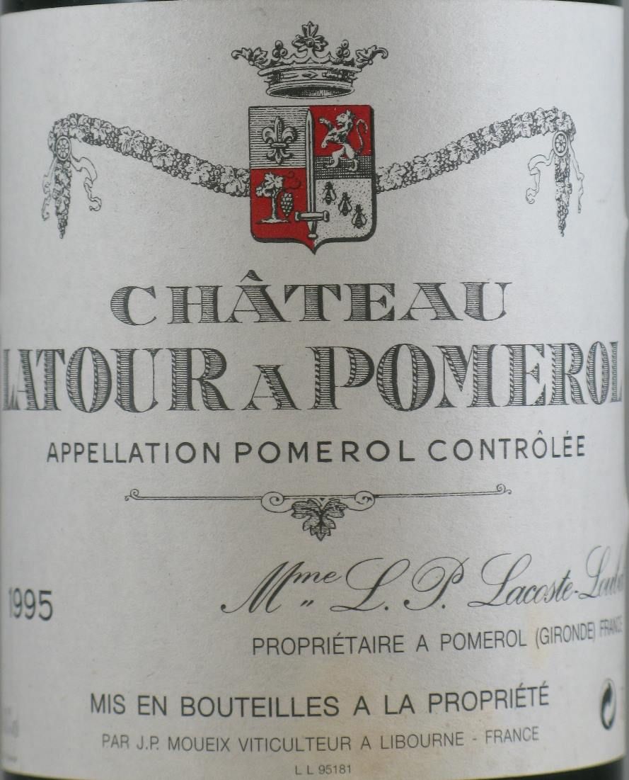 1995 Château Latour à Pomerol red