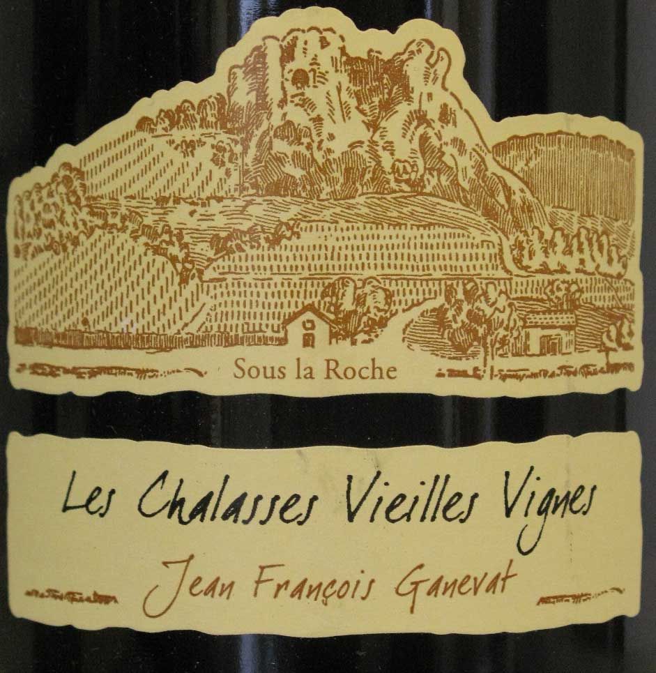2012 Jean François Ganevat Les Chalasses Vieilles Vignes Chardonnay Côtes du Jura organic white