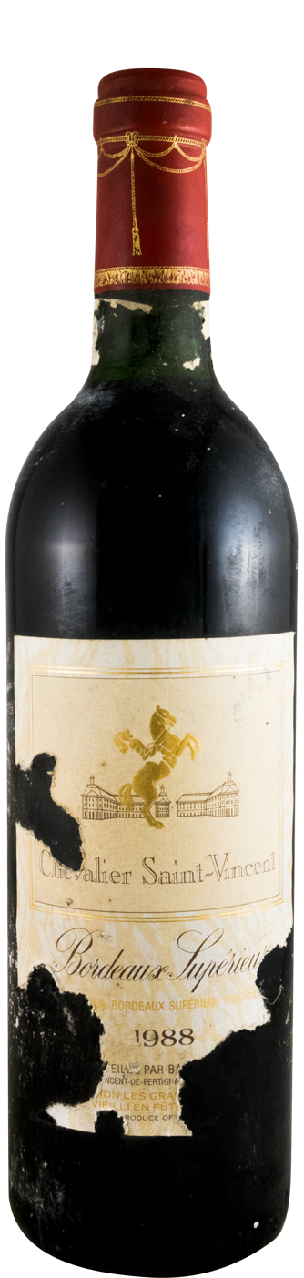 1988 Domaine de Chevalier Saint-Vincent Bordeaux tinto